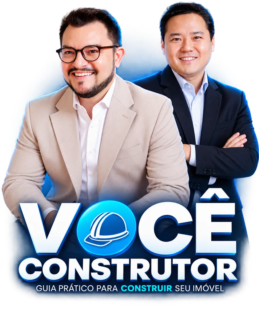 João Ferrão e Marcelo Yanai, engenheiros e criadores do Você Construtor